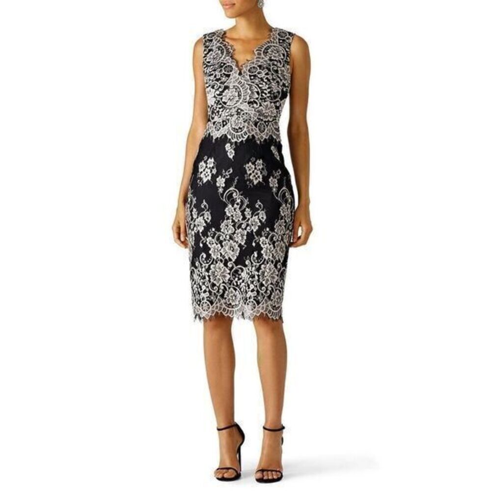ERIN Erin Fetherston Black Beatrix Dress XSMALL